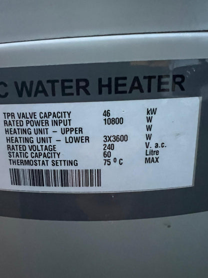 Everhot PRO 50L Heavy Duty Electric Hot Water System – Quality Used | Tested & Cleaned | Reno Spares