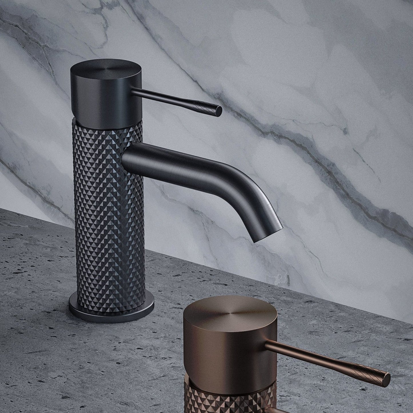 Nero Opal Basin Mixer
