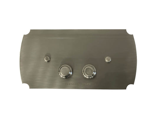 Claremont Brushed Nickel Flush Plate