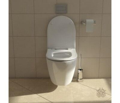 Belbagno Flay Wall Hung Pan P-Trap Soft Close Seat