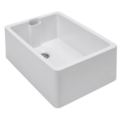T&H Belfast 60 X 46 Fine Fireclay Butler Sink With Internal Overflow
