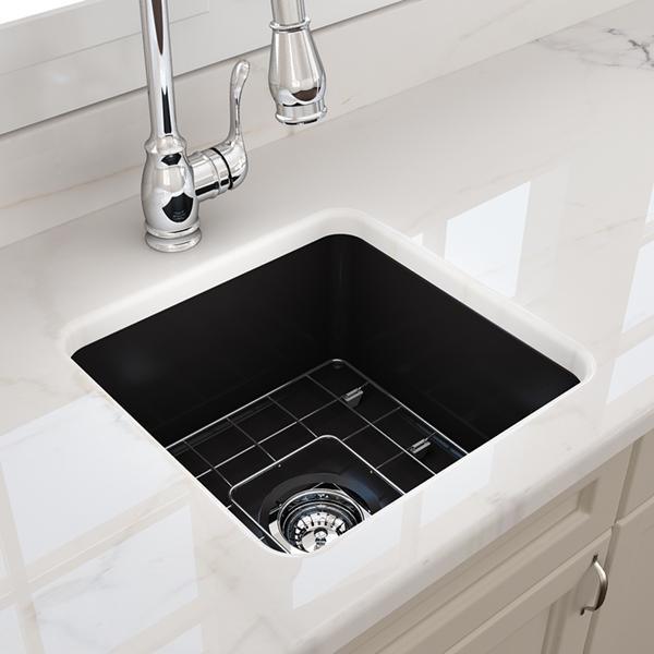 T&H Cuisine 46 X 46 Inset / Undermount Fine Fireclay Sink