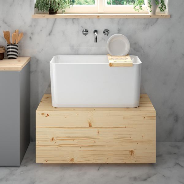 T&H TRIBO 60 X 42 FINE FIRECLAY SINK