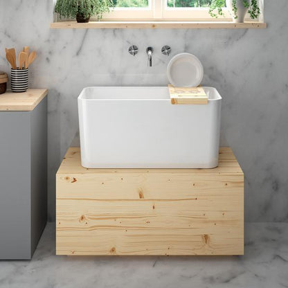 T&H TRIBO 60 X 42 FINE FIRECLAY SINK