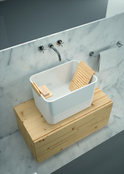 T&H TRIBO 60 X 42 FINE FIRECLAY SINK
