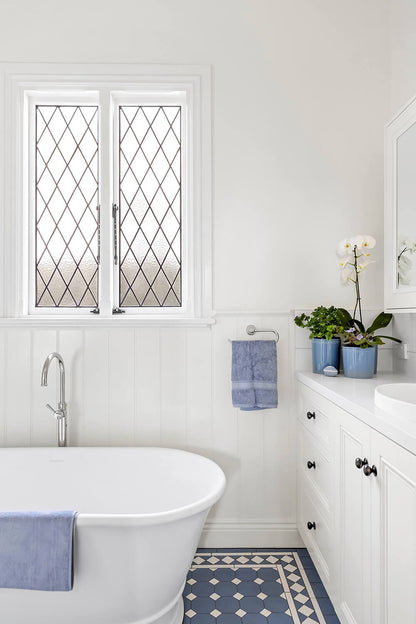 Cambridge 156 x 74 TitanCast Solid Surface Freestanding Bath - Satin Silk White