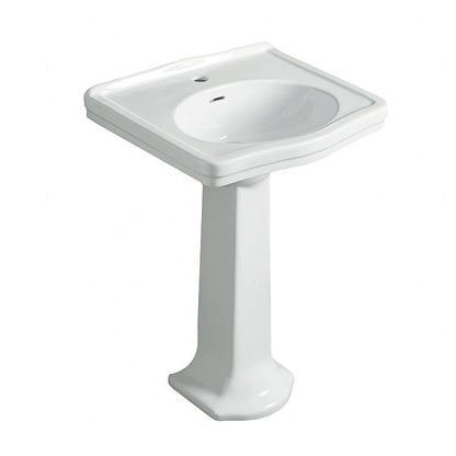 Claremont 58 x 45 Basin & Pedestal