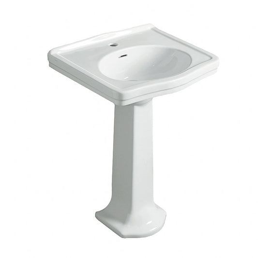 Claremont 58 x 45 Basin & Pedestal