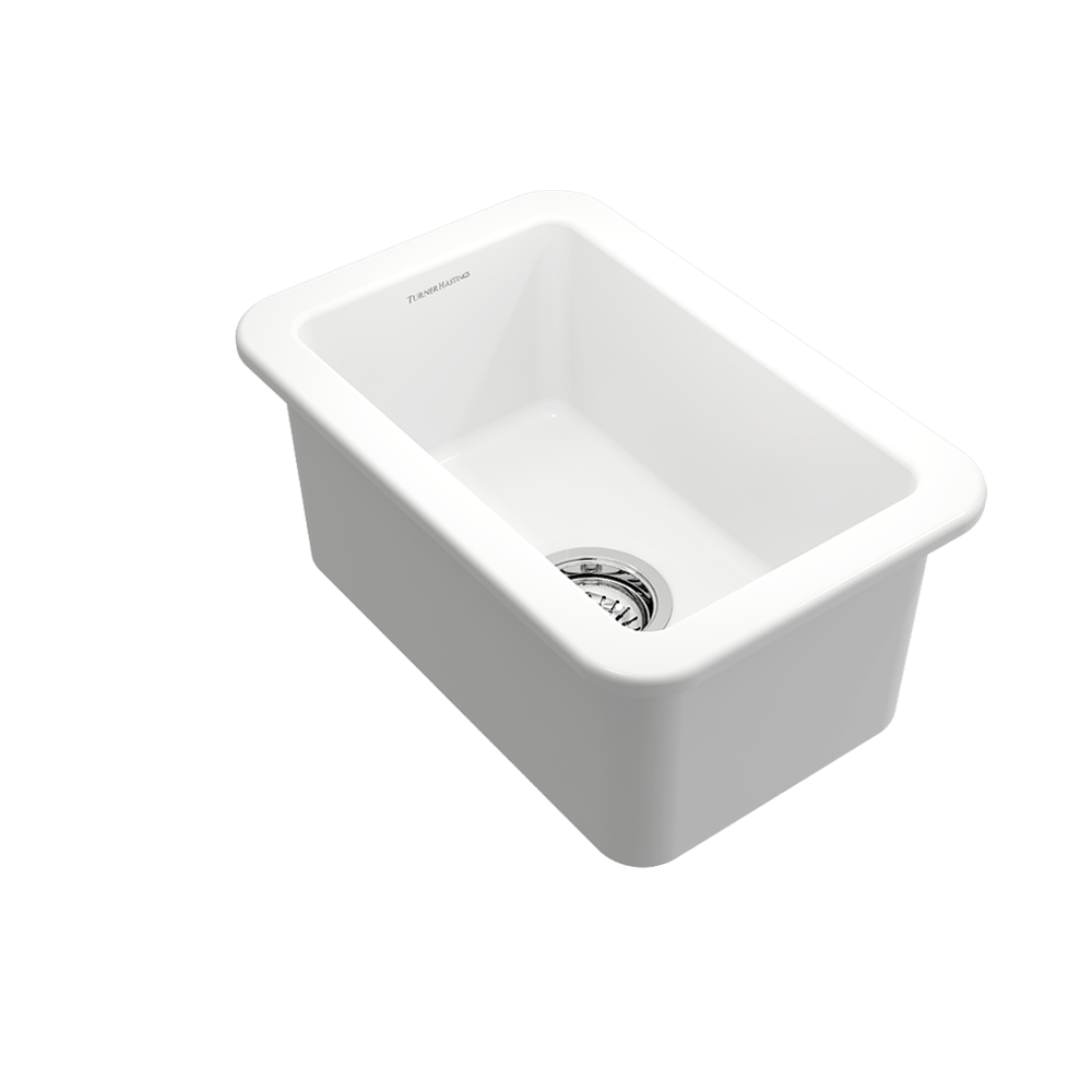 Cuisine 30 x 46 Inset / Undermount Fine Fireclay Matte White Sink