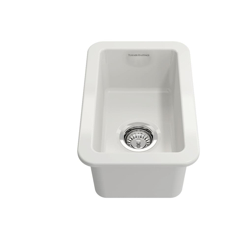 Cuisine 30 x 46 Inset / Undermount Fine Fireclay Gloss White Sink