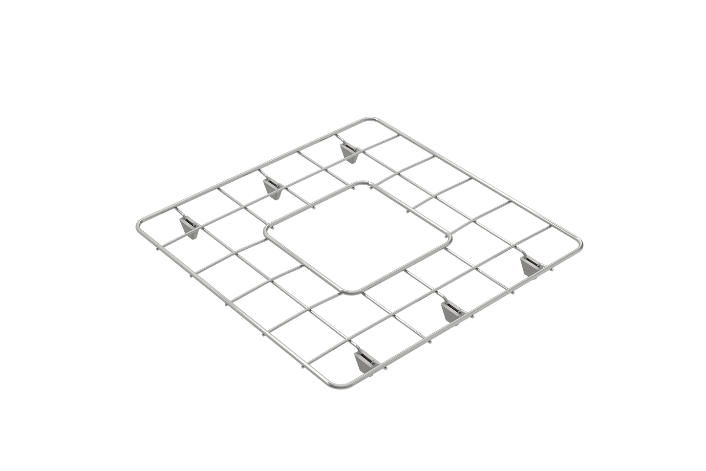 Cuisine 46 x 46 Inset / Undermount Fine Fireclay Matte Black Sink