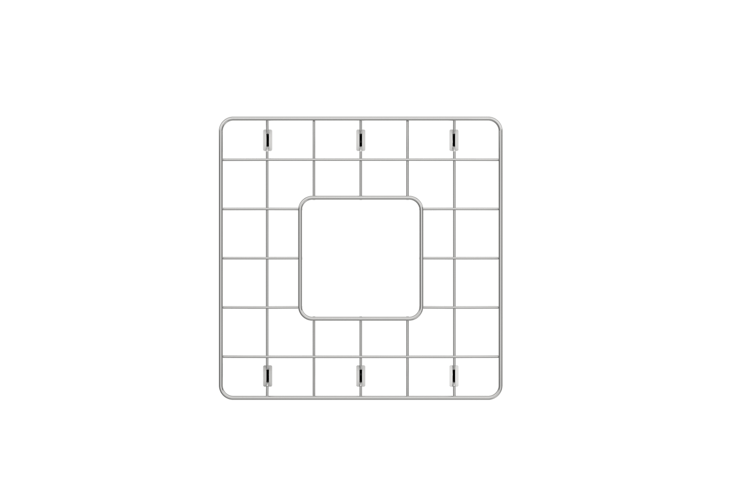 Cuisine 46 x 46 Inset / Undermount Fine Fireclay Gloss White Sink