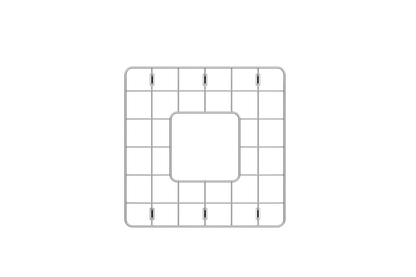 Cuisine 46 x 46 Inset / Undermount Fine Fireclay Matte Black Sink