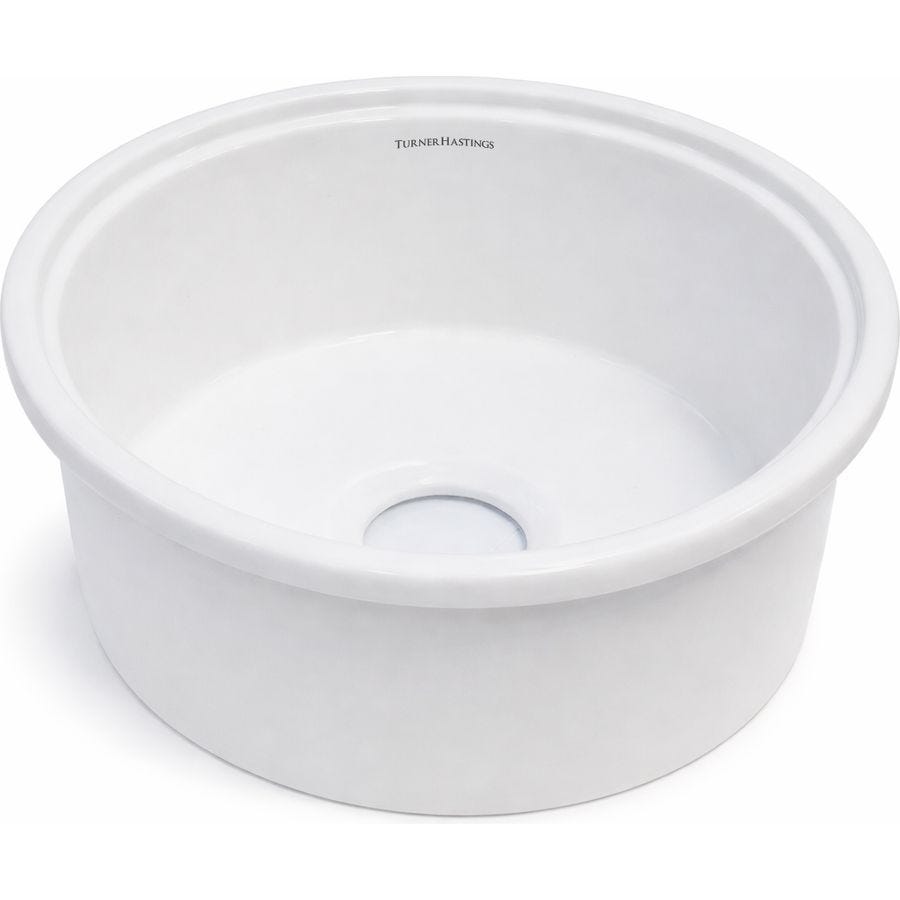 Turner Hastings CUR473FSMW Cuisine Single Bowl  Fireclay Sink