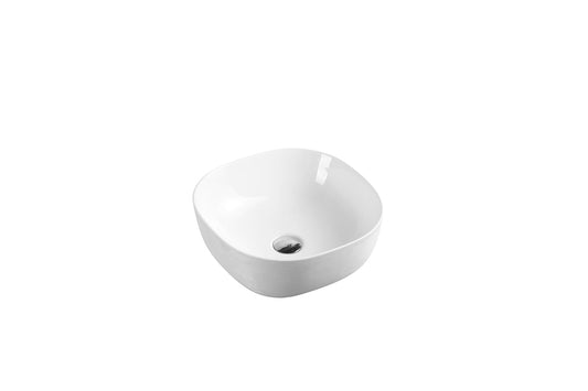 XPACE BENCH MOUNTED BASIN - Gloss White