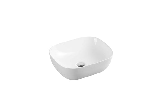 XPACE BENCH MOUNTED BASIN - Gloss White