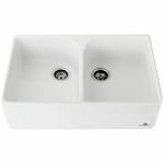 Abey CLOTAIRE-2W Chambord Clotaire Large Double Bowl Ceramic Sink