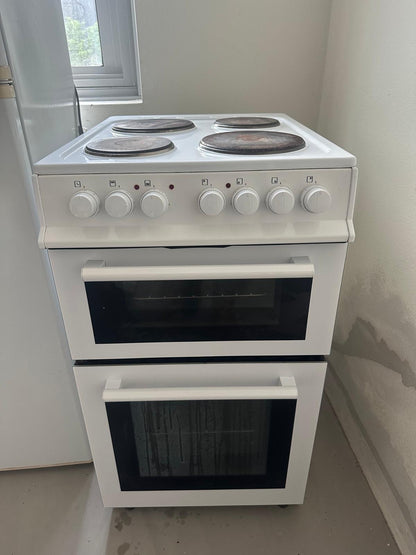 Everdure UFEE507W 50 cm White Freestanding Electric Cooker – Tested n Approved by Qualified Trade