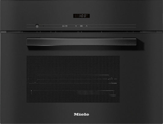 Miele DG2840OBLK VitroLine 45cm Obsidian  Steam Oven
