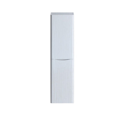 BELBAGNO ANCONA  WOOD WALL HUNG TALL BOY 400MM X 1500MM
