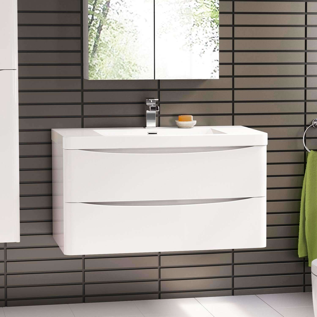 Belbagno Ancona Single 1200mm Wall Hung Vanity  1200X4