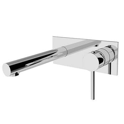 Dolce Wall Basin Mixer Straight Spout
