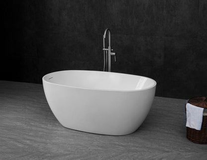 Vinny 1300x700x580 Gloss White Bathtub OF