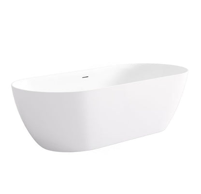 Attica Manolo 1700 Gloss White Bath with Overflow