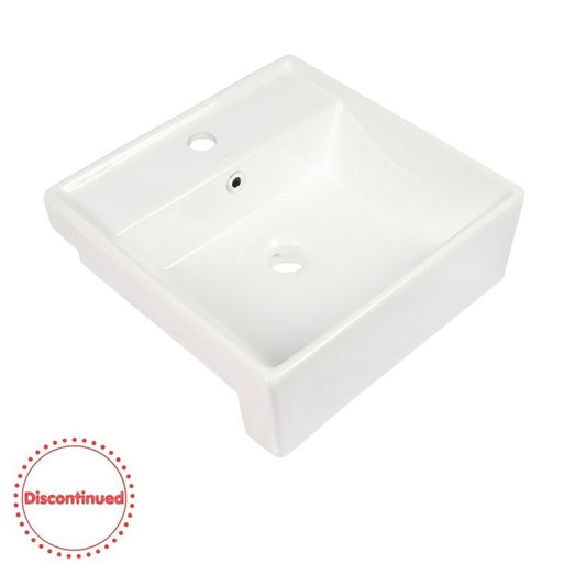 Semi Recess Basin Square 410x410x145