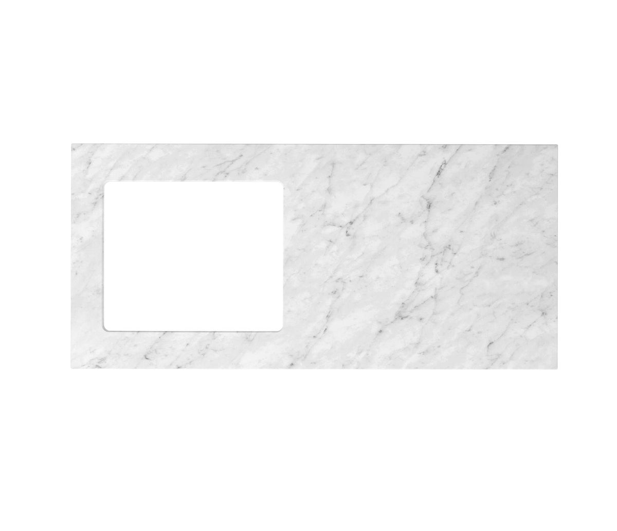 Laundry Kit 1305B Byron/Bondi Black Oak with Natural Carrara Marble Top