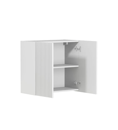 Noosa Fluted Laundry 630 White Wall Cabinet
