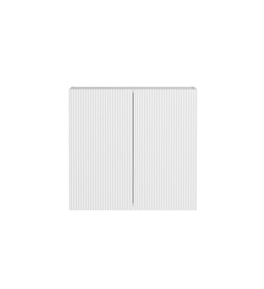 Bondi Fluted Laundry 630 White Wall Cabinet