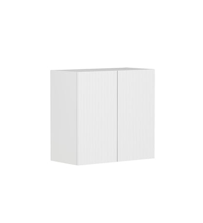 Bondi Fluted Laundry 630 White Wall Cabinet