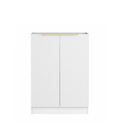 Laundry Kit 1715A Bondi Fluted White with Pure White Top