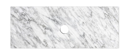 Natural Carrara Marble 1200x465x18 Top