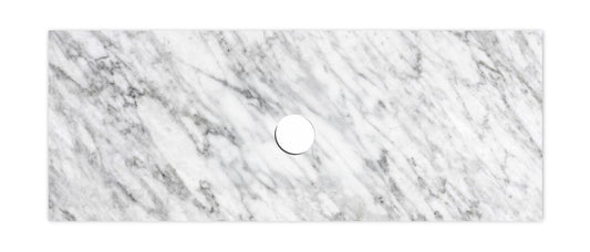Natural Carrara Marble 1200x465x18 Top