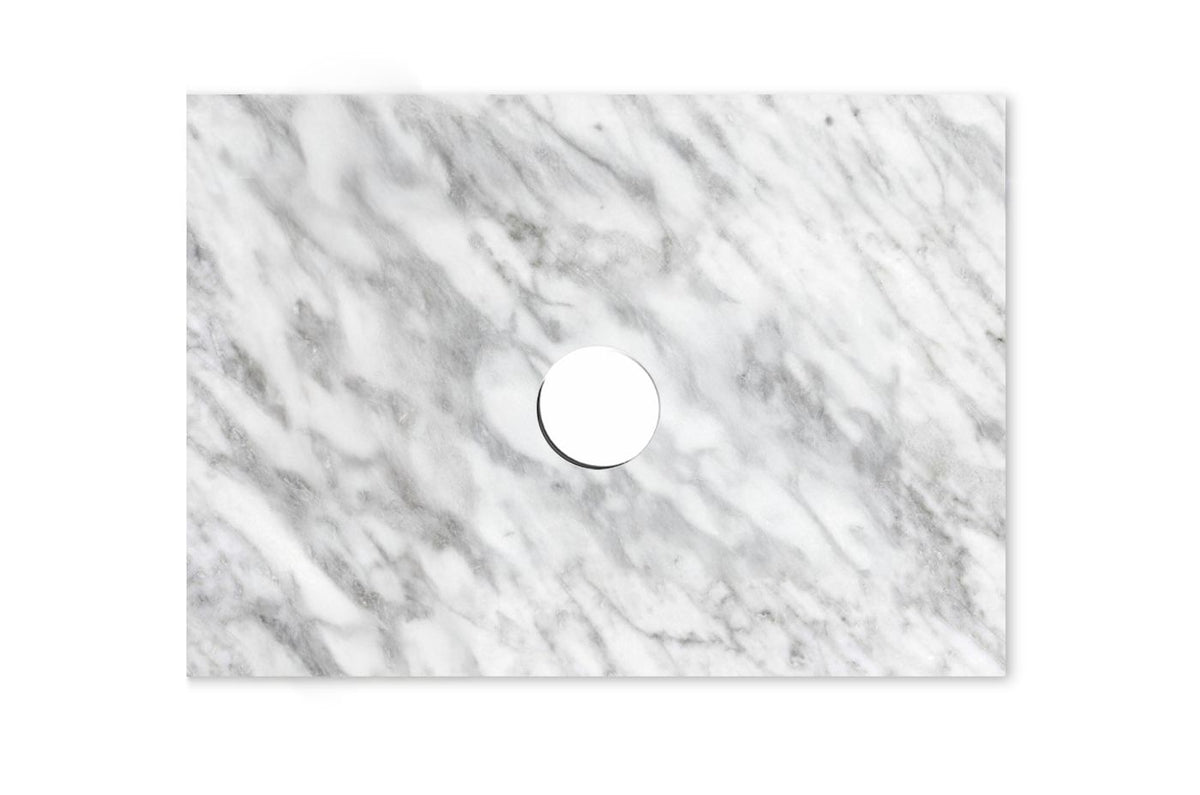 Natural Carrara Marble 600x465x18 Top