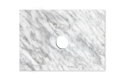 Natural Carrara Marble 600x465x18 Top