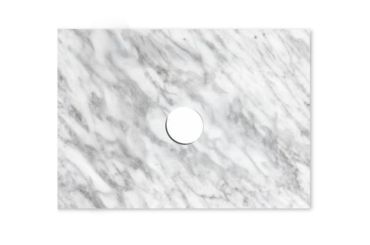 Natural Carrara Marble 600x465x18 Top