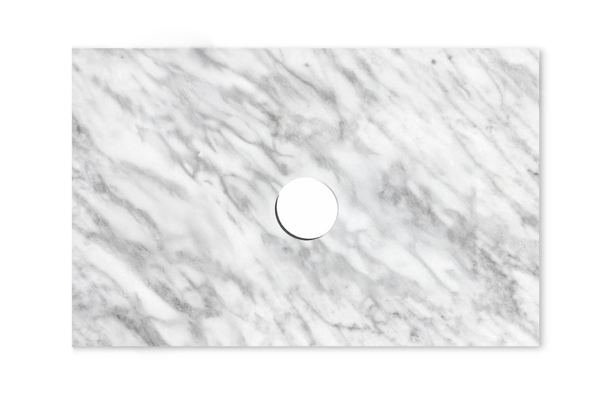 Natural Carrara Marble 750x465x18 Top