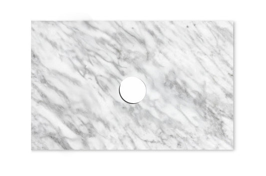 Natural Carrara Marble 750x465x18 Top