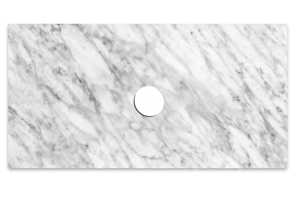 Natural Carrara Marble 900x465x18 Top