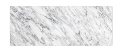 Natural Carrara Marble 1200x465x18 Top No Hole