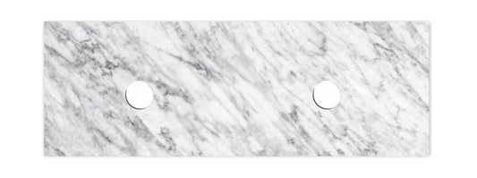 Natural Carrara Marble 1500x465x18 Top