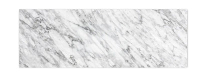 Natural Carrara Marble 1500x465x18 Top No Hole