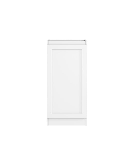 Hampton Laundry 415 White Base Cabinet with internal Drawer