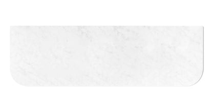 Bondi 1800x460x20 Solid Surface Cloudy Carrara Top No Hole