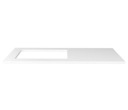 Hampshire Black Base Laundry Cabinet with 1060mm Pure White Top
