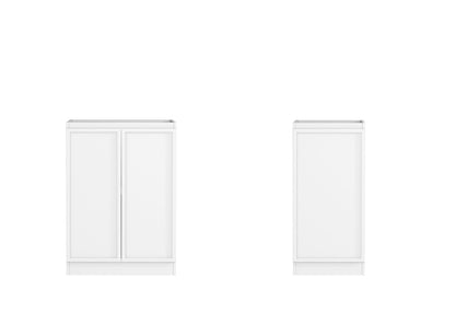 Hampshire White Base Laundry Cabinet with 1060mm Pure White Top