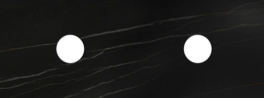 Rock Plate Stone 1500x465x15 Empire Black - Above Counter No Taphole